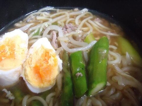 冷凍ラーメンで　とろみラーメン